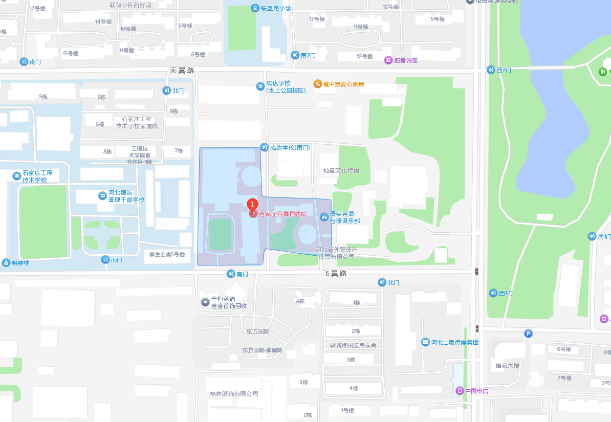 医院位置地图