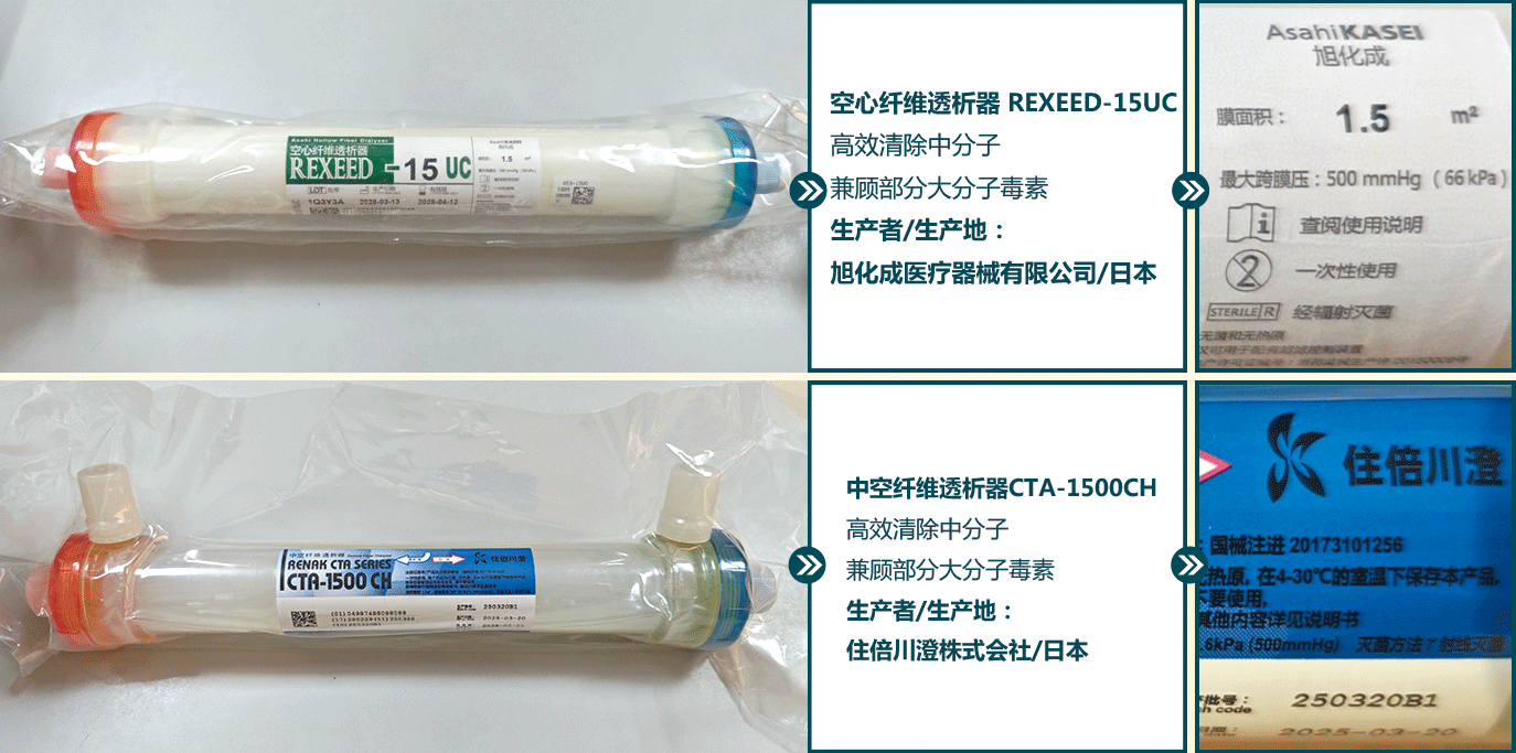 日本进口透析器系列